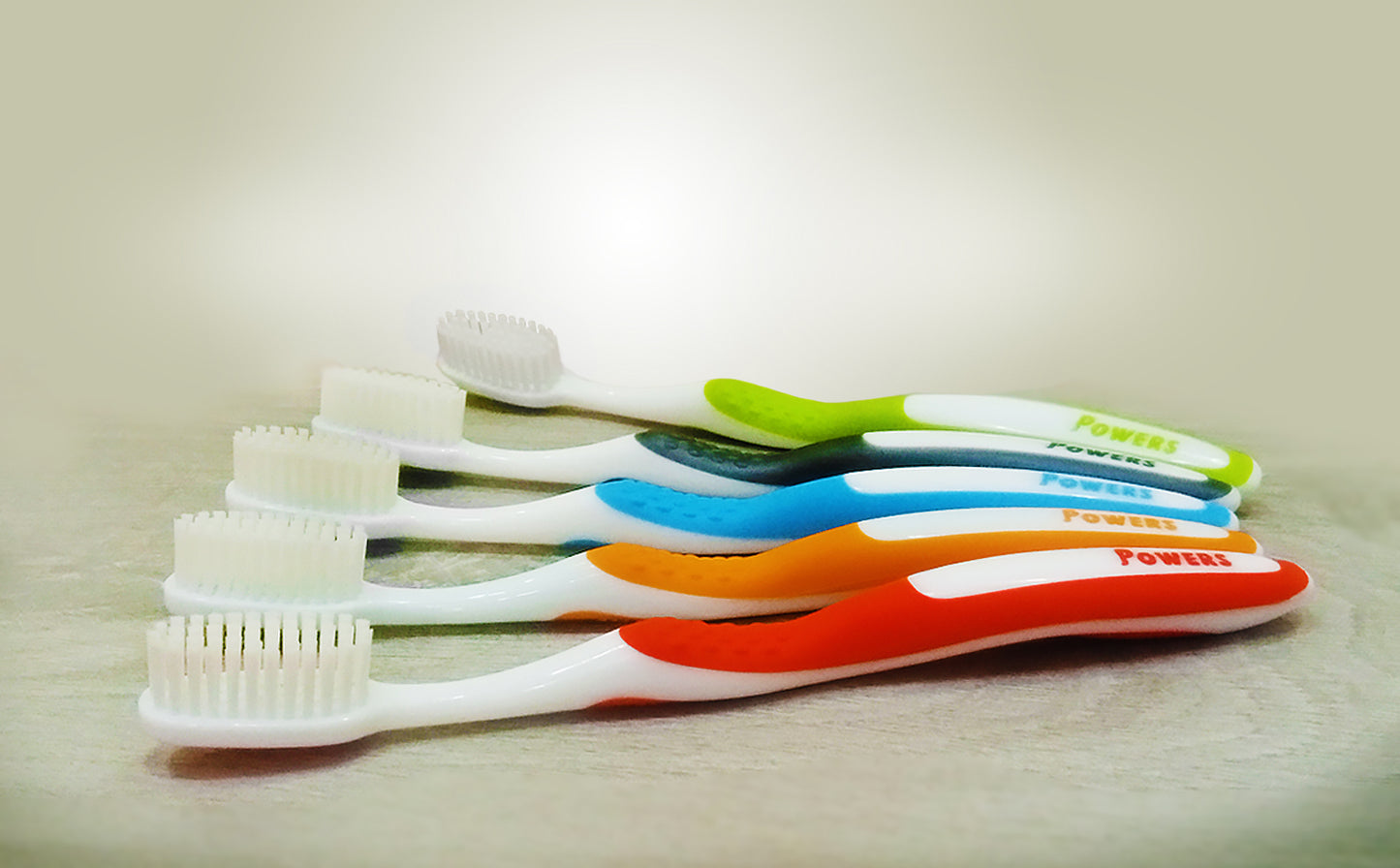 POWERS 316B TOOTHBRUSH. Pack of 12 toothbrushes.