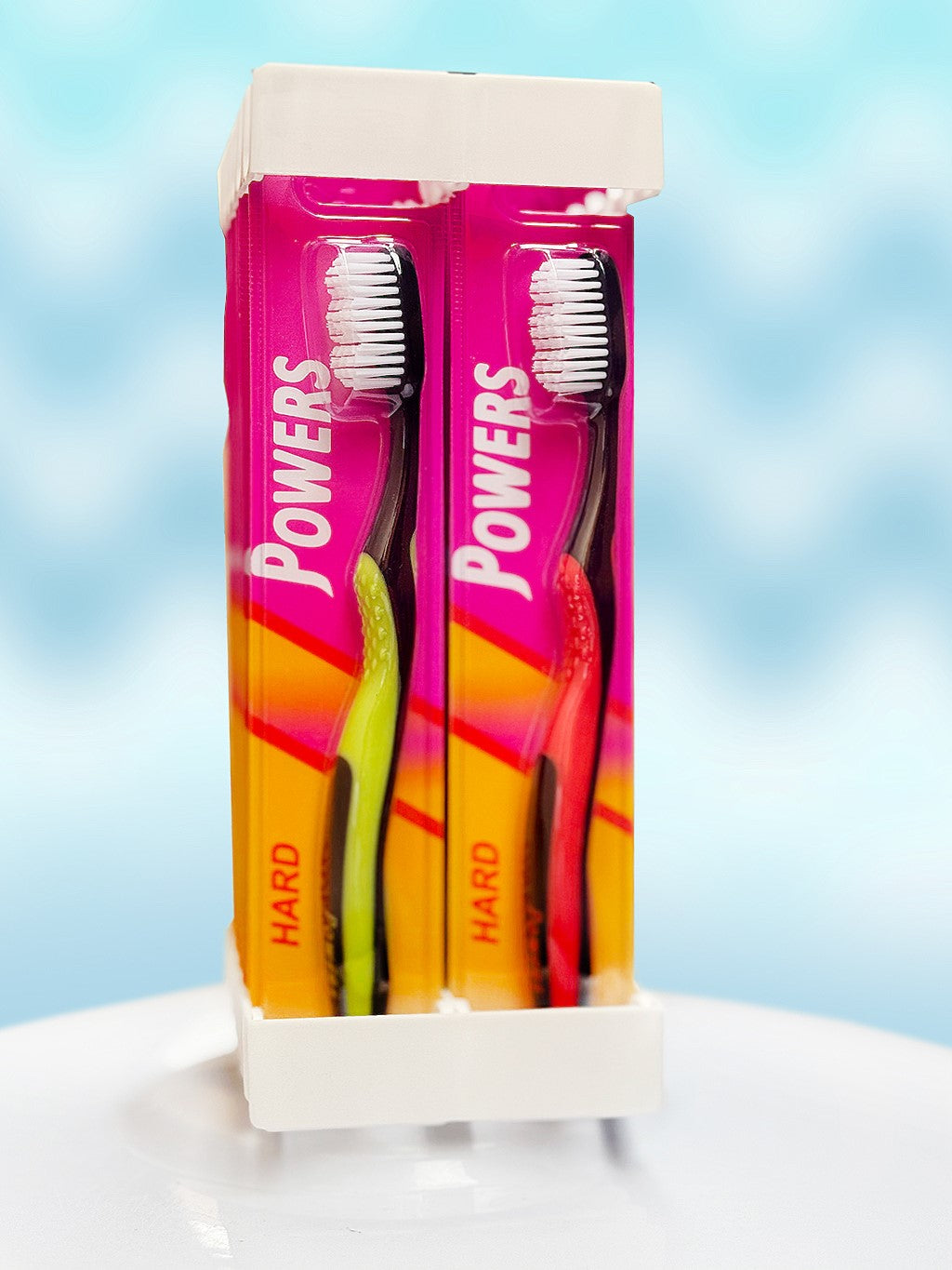 POWERS 316B BLACK HANDLE.  Pack of 12 toothbrushes.