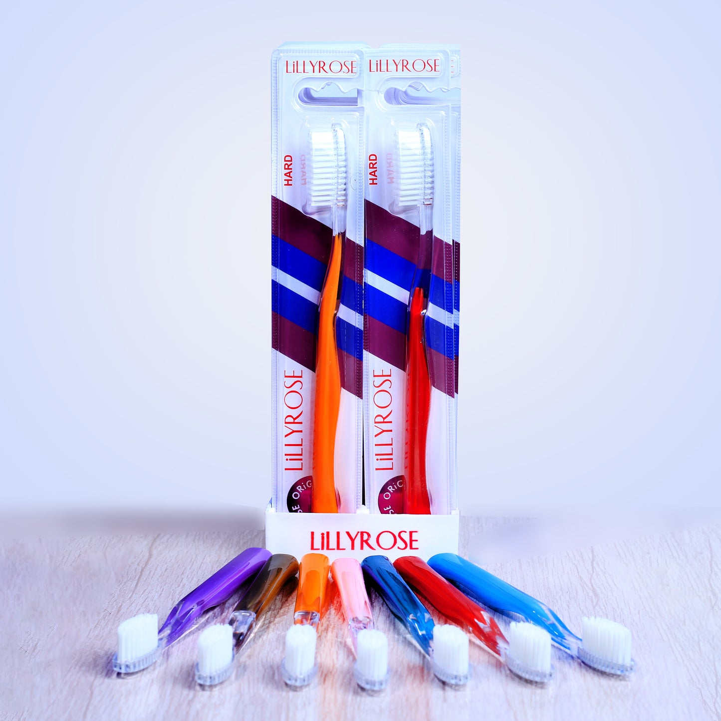 LILLYROSE MODEL 724. Pack of 12 toothbrushes.