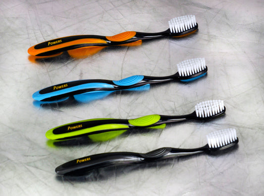POWERS 316. Pack of 12 toothbrushes.